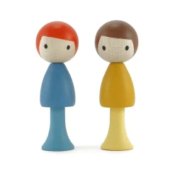 Clicques Houten magneetfiguurtje - Marco & Ben - Discount
