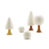 Clicques Houten magneetfiguurtjes - Flora Winter