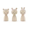 Clicques Houten magneetfiguurtjes - Fauna Natural Discount