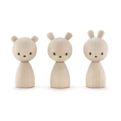 Clicques Houten magneetfiguurtjes - Fauna Natural Discount