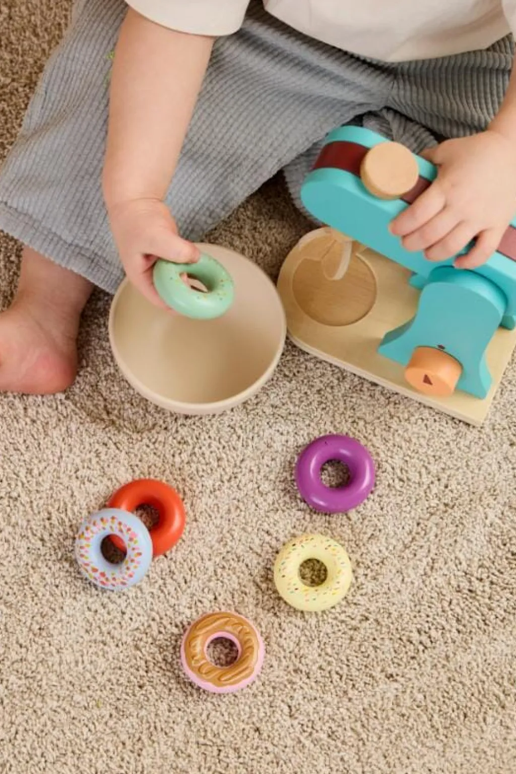 Kid's Concept Houten mixer - Blauw - Online