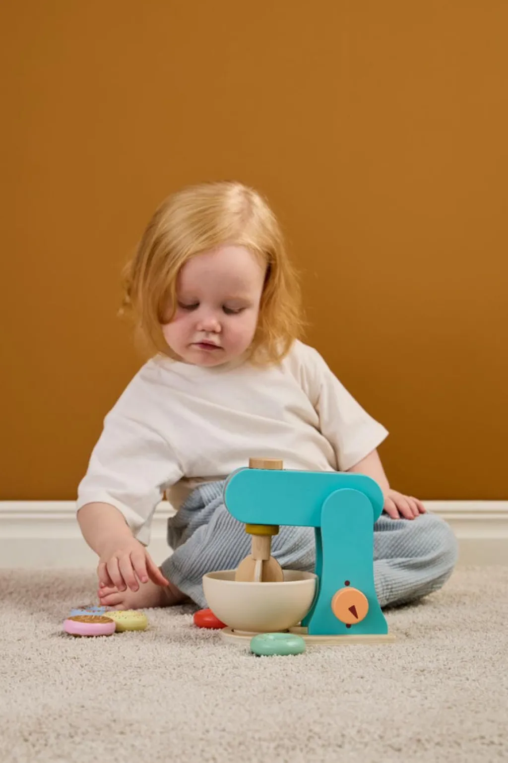 Kid's Concept Houten mixer - Blauw - Online