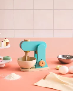 Kid's Concept Houten mixer - Blauw - Online