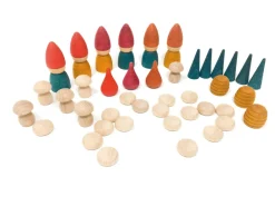 Grapat Houten Nins Tomten set - Discount