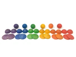 Grapat Houten ronde vormen -