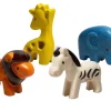 PlanToys Houten safari dieren - Hot