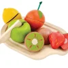 PlanToys Houten speelgoed fruit set - Hot