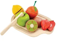 PlanToys Houten speelgoed fruit set - Hot