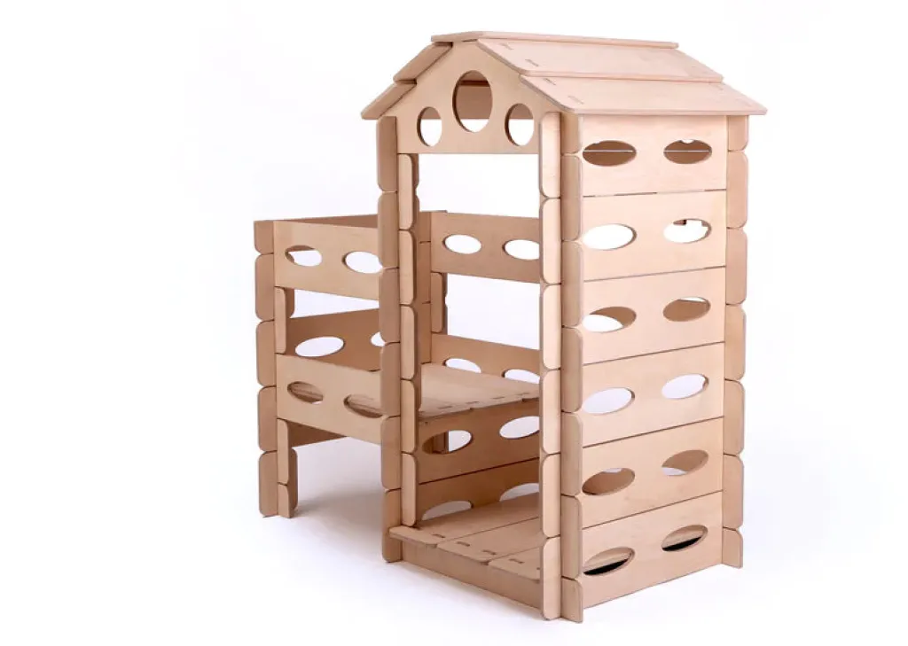 KateHaa Houten Speelhuisje Bouwen & Spelen – Hot