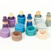 Grapat Houten speelset - Nins met potjes en munten - Winter -