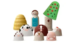 Londji Houten spelletje - The wooden world farm - Online