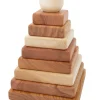 Wooden Story Houten stapeltoren - Pyramid - Natural -