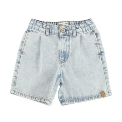 Piupiuchick Jeansshort - washed blue denim - Discount