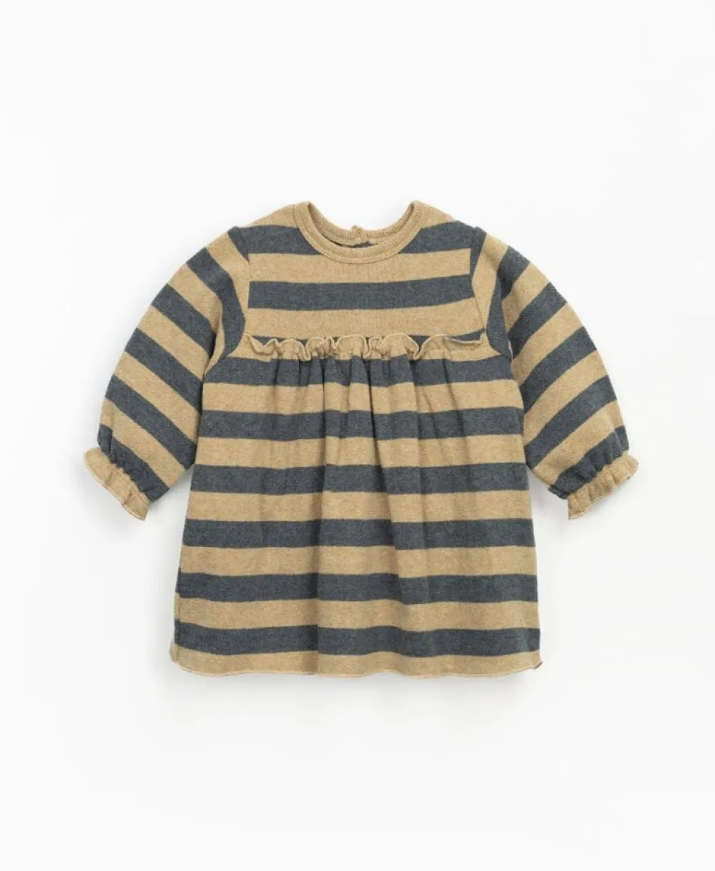 Play Up Jersey jurk met streepjes - Nature Melange - New