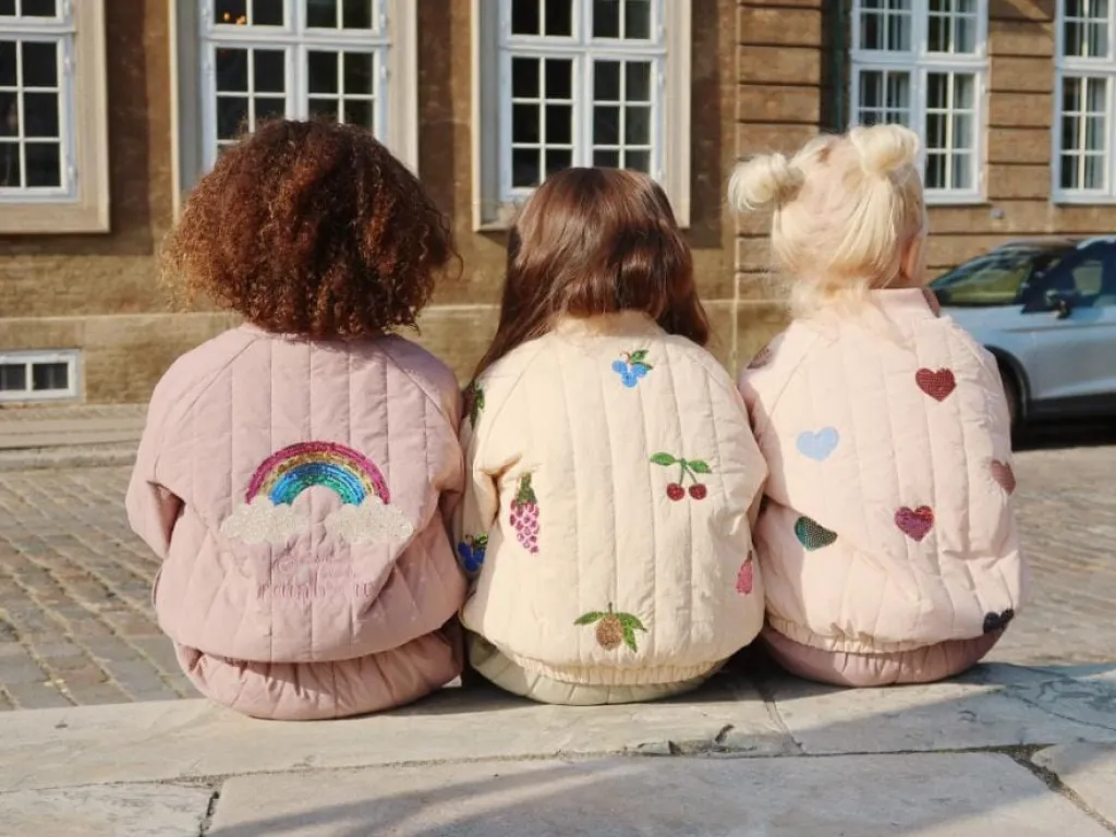 Konges Slojd Juno Sequin Bomberjas - Twilight Mauve - Best