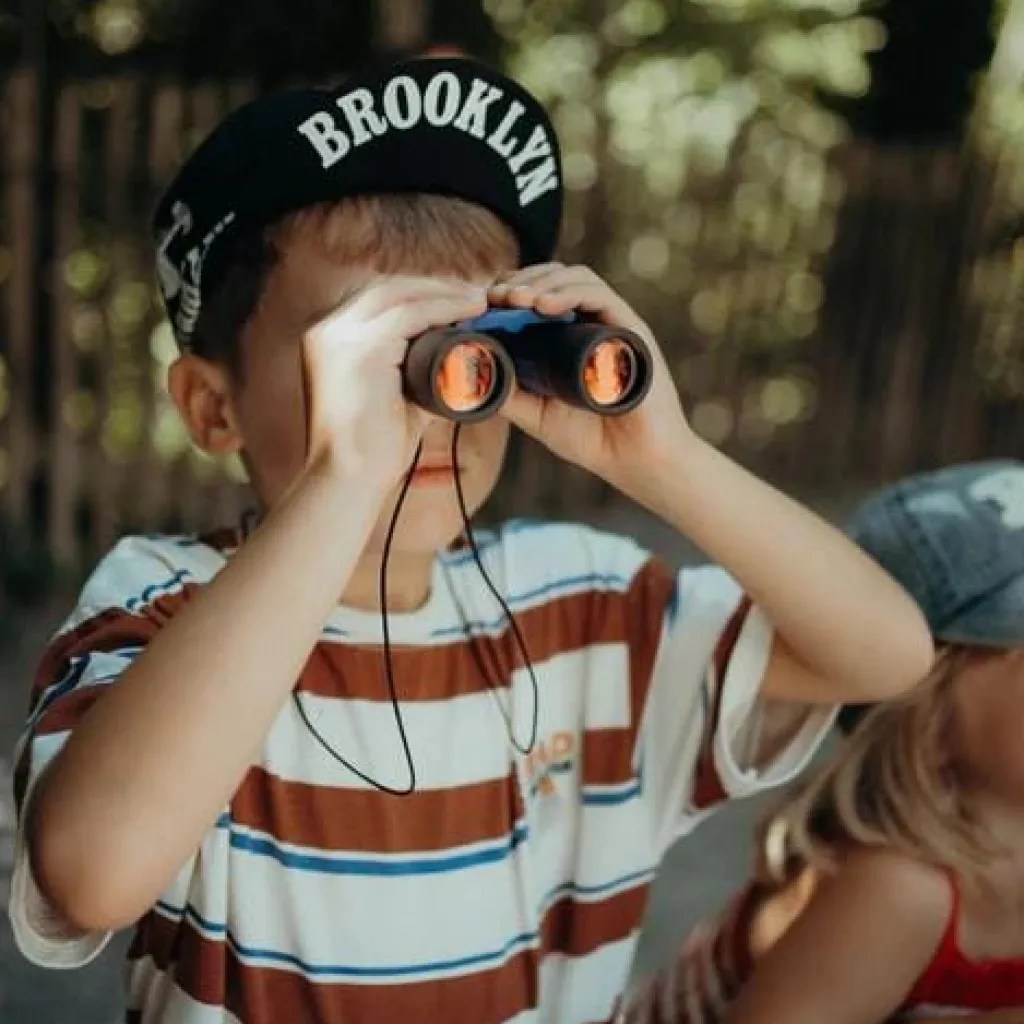 Kidywolf Kidybinoculars - schokbestendige verrekijker - Blauw -