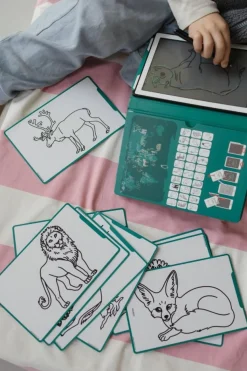 Kidywolf Kidydraw Mini tekentablet - Animals Around The World - Clearance