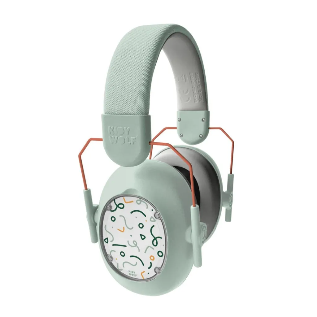 Kidywolf Kidynoise - Gehoorbeschermer met ruisonderdrukking - Groen - Clearance