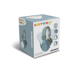Kidywolf Kidynoise - Gehoorbeschermer met ruisonderdrukking - Blauw -