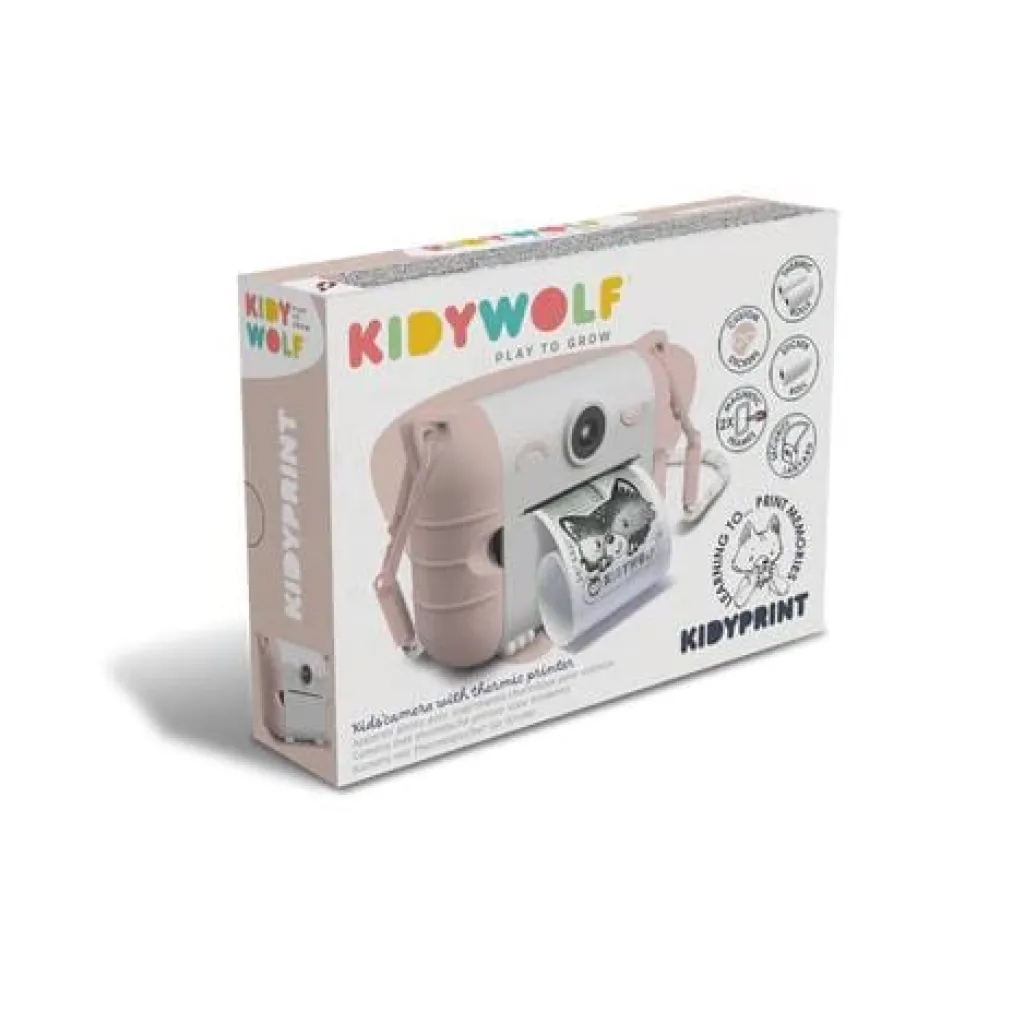 Kidywolf Kidyprint camera - Peach - Clearance