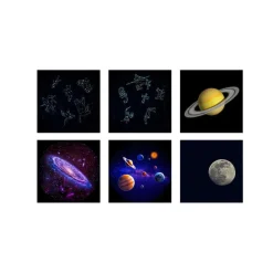 Kidywolf Kidystar - Beeldprojector Planetarium - Blauw Galaxy -