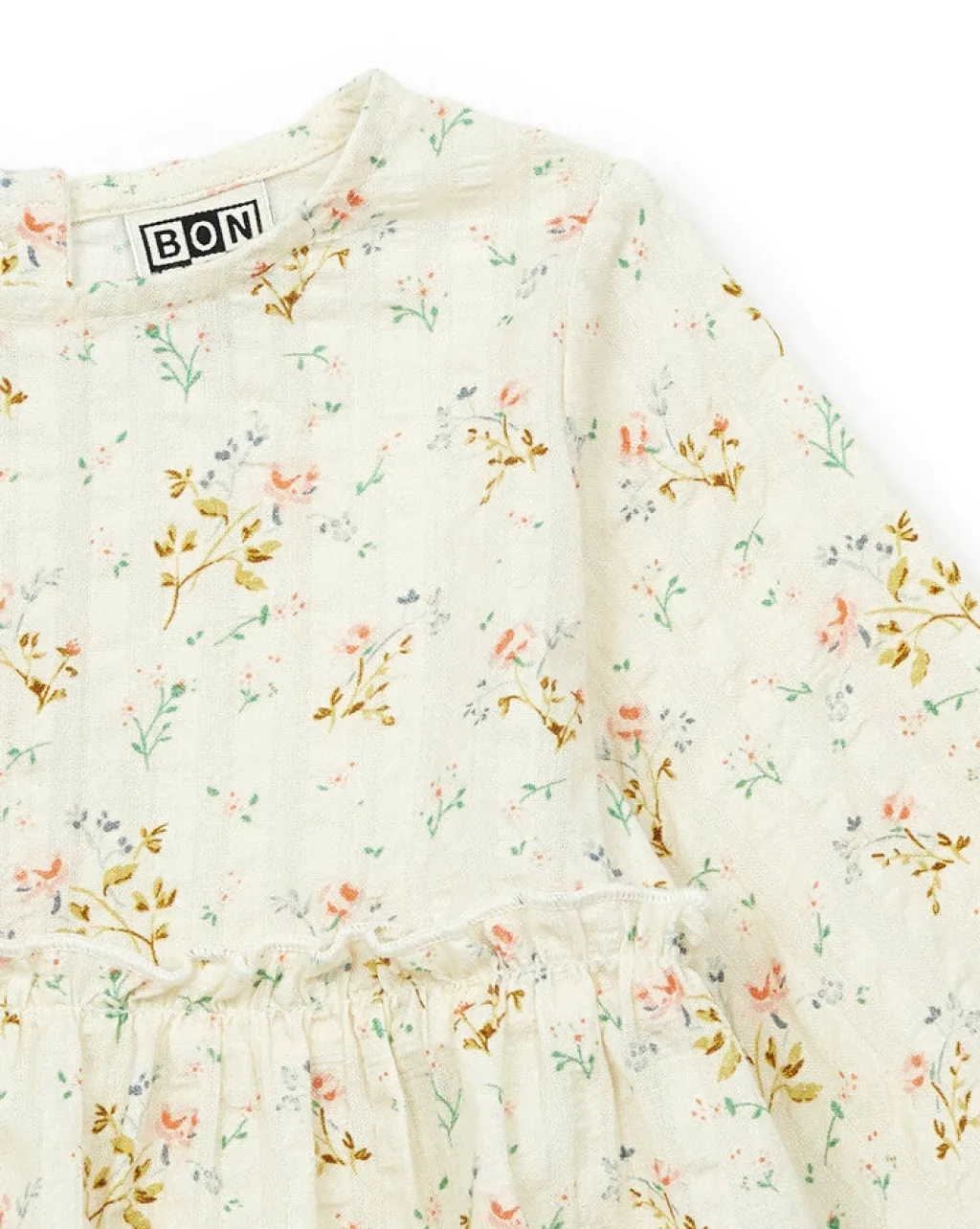 Bonton Kleedje - imp daisy creme -