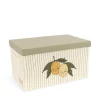 Konges Slojd Kleine opbergdoos - Lemon stripe - Clearance