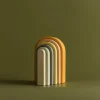 Min Min Copenhagen Kleine regenboog hout - Pastel -