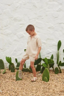 LiiLU Knit shorts - Beige - Best