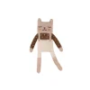 Main Sauvage Knuffel - Kitten met ecru overall - Online