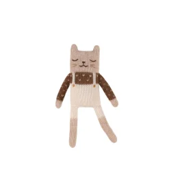Main Sauvage Knuffel - Kitten met ecru overall - Online