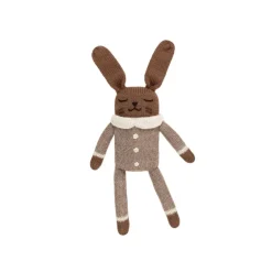 Main Sauvage Knuffel - Konijntje met Oat jumpsuit - Best