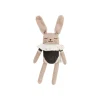 Main Sauvage Knuffel Bunny bodysuit - Black - Outlet