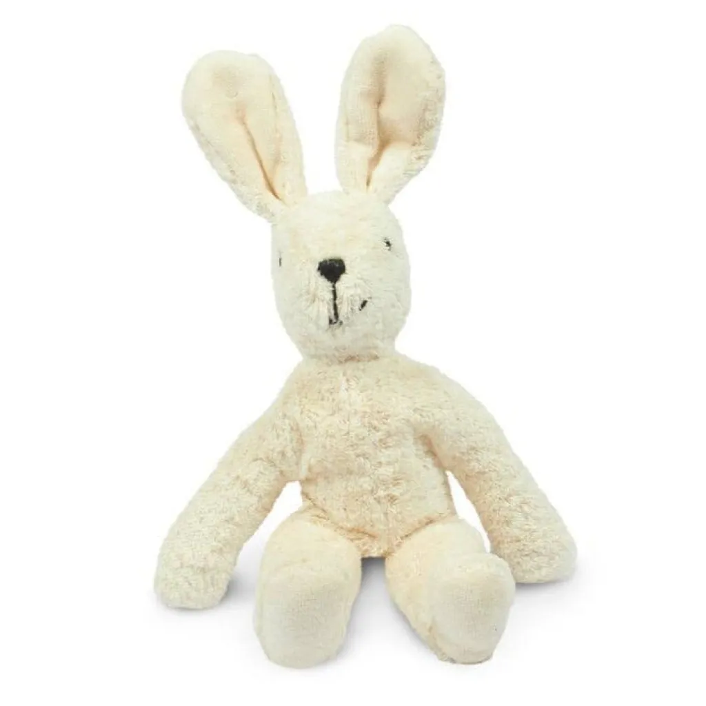 Senger Naturwelt Knuffel floppy konijn - Small - Wit - Best