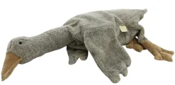 Senger Naturwelt Knuffel gans met warmtekussen spelt - Large - Grijs - Hot