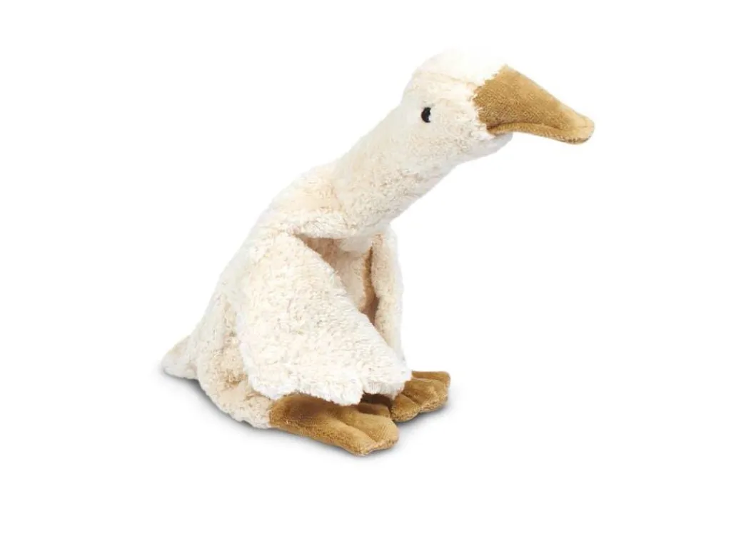 Senger Naturwelt Knuffel gans met warmtekussen pitjes - Small - Wit - Clearance