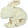 Senger Naturwelt Knuffel konijn met warmtekussen spelt - Large - Wit - Best