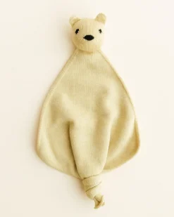 Hvid Knuffeldoekje Teddy Tokki - Light Yellow - Clearance