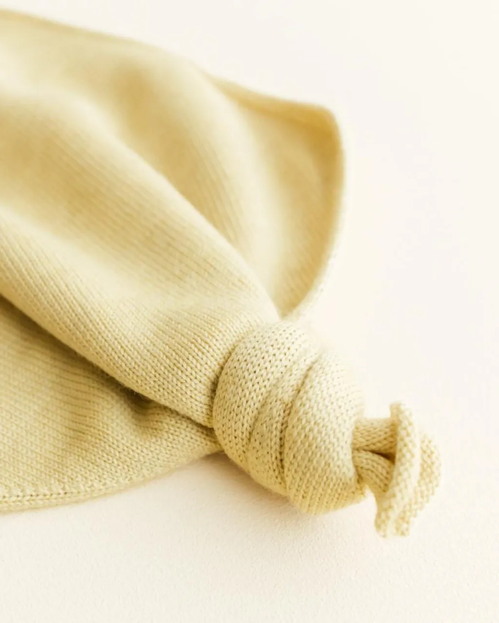 Hvid Knuffeldoekje Teddy Tokki - Light Yellow - Clearance