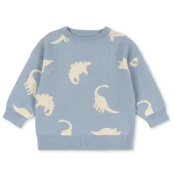 Konges Slojd Lapis knit sweater - Dino mist - Outlet