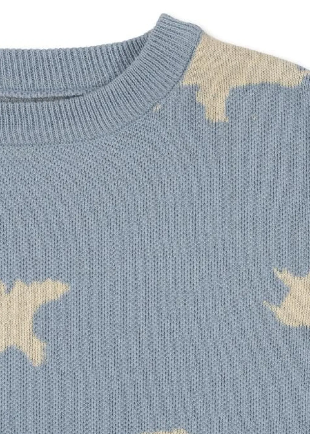 Konges Slojd Lapis knit sweater - Dino mist - Outlet