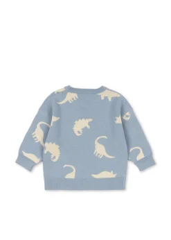 Konges Slojd Lapis knit sweater - Dino mist - Outlet