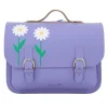 Own Stuff Lederen boekentas met gespen - Marguerite Lila - Clearance