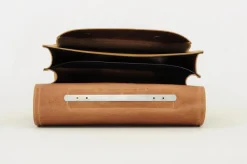 Own Stuff Lederen boekentas met gespen - Dune - Discount
