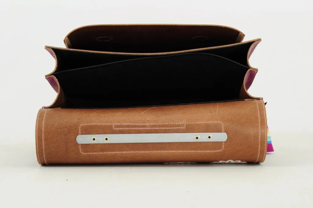 Own Stuff Lederen boekentas met magneetsluiting - Marguerite Plum - Outlet