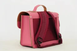 Own Stuff Lederen kleutertas - Antique Pink - Sale