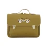 Own Stuff Lederen kleutertas - Car Moss - Best