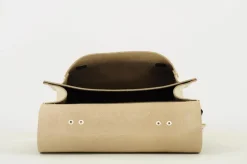 Own Stuff Lederen kleutertas - Gold - Discount