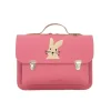 Own Stuff Lederen kleutertas - Rabbit Antique pink - Hot