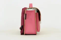 Own Stuff Lederen kleutertas - Rabbit Antique pink - Hot
